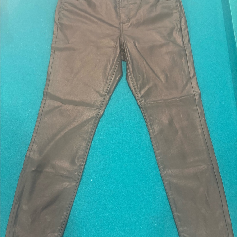 LOFT Dark Black Skinny Pants